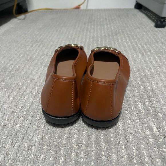 Aerosoles Womens Tan Leather Flats Size 8 - Picture 3 of 8